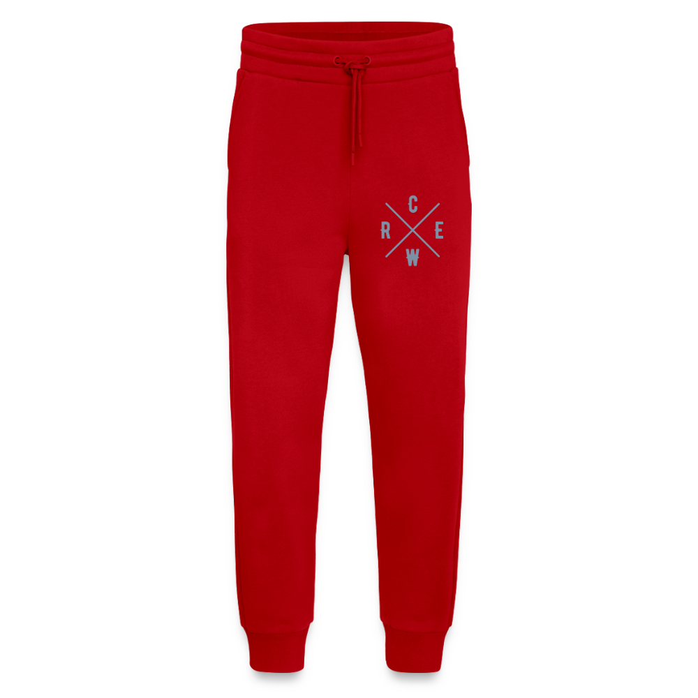 Organic Relaxed Jogginghose Made in EU Crew - Rot