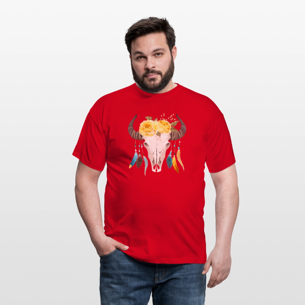 Männer T-Shirt Boho - Rot