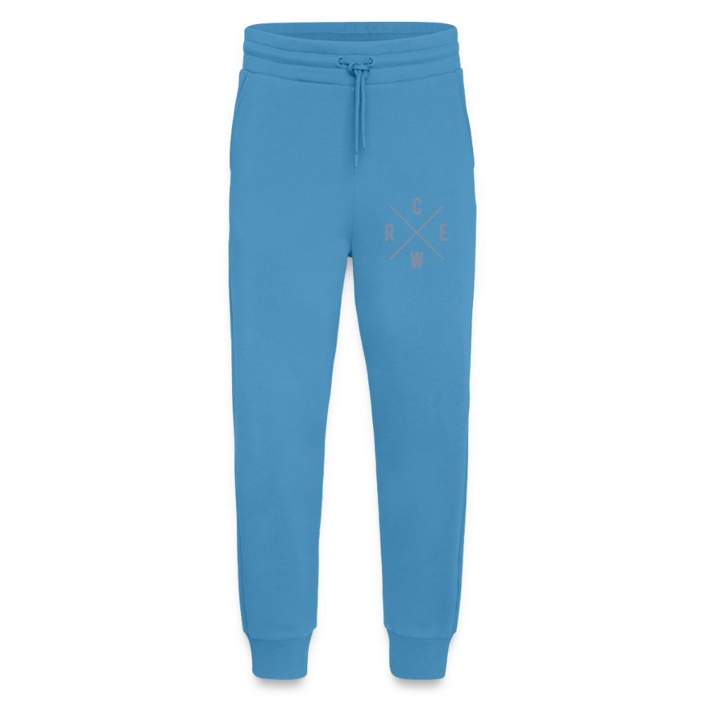 Organic Relaxed Jogginghose Made in EU Crew - Sol Blue