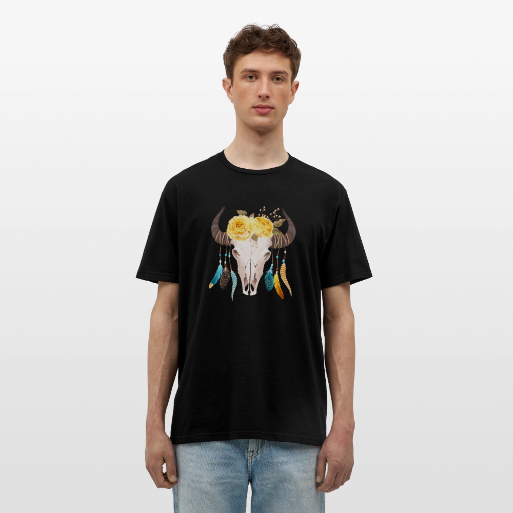 Männer T-Shirt Boho - Schwarz