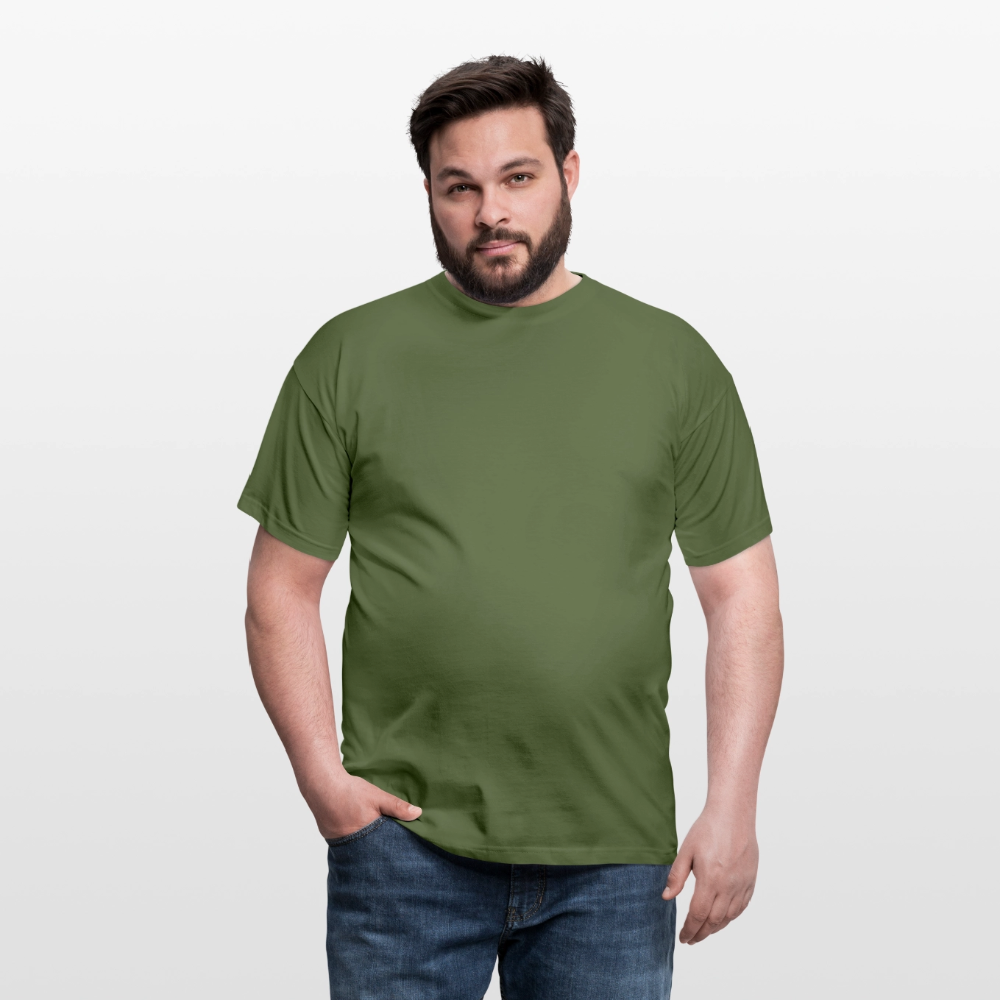 Männer T-Shirt Mein Computer - Militärgrün