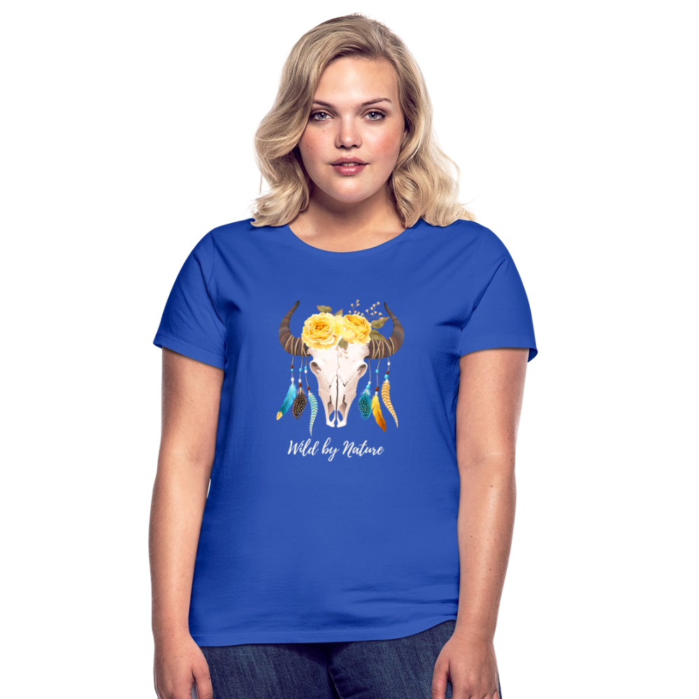 Frauen T-Shirt Boho - Royalblau
