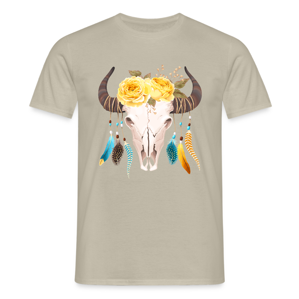 Männer T-Shirt Boho - Sandbeige