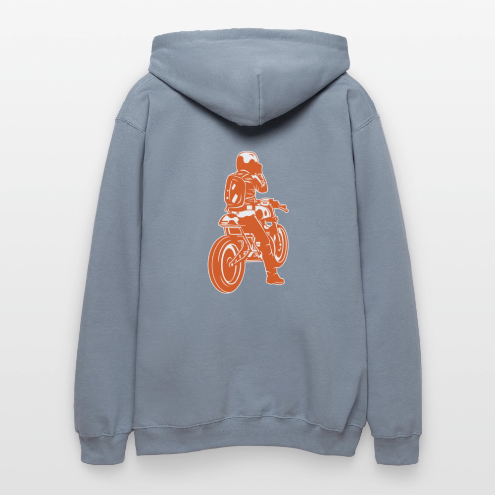 Gildan Unisex Softstyle® Midweight Hoodie Benzin im Blut - Blau