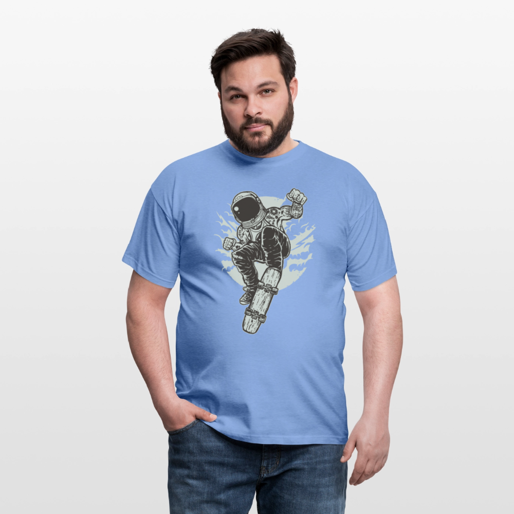 Männer T-Shirt Space Skater - carolina blue