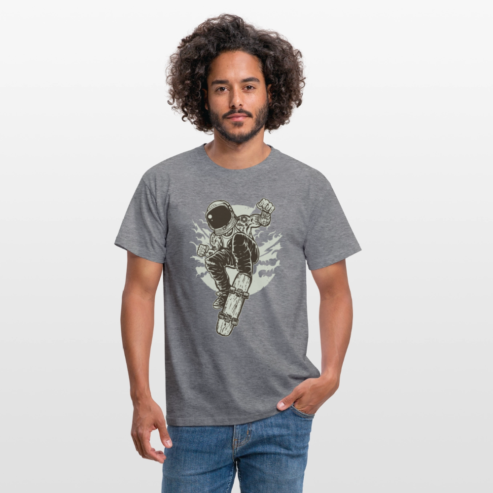 Männer T-Shirt Space Skater - Graphit meliert