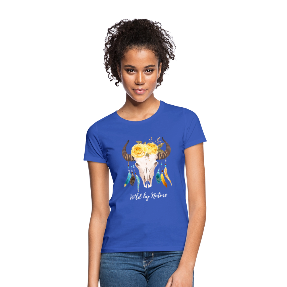 Frauen T-Shirt Boho - Royalblau