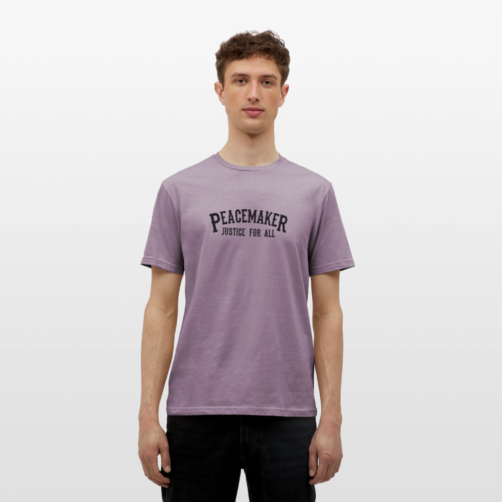 Männer T-Shirt Peacemaker - Lilagrau