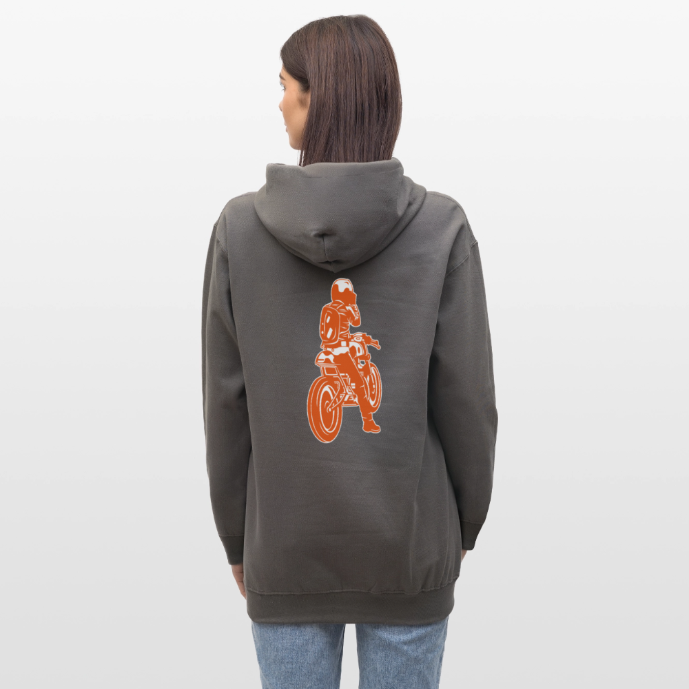 Gildan Unisex Softstyle® Midweight Hoodie Benzin im Blut - Dunkelgrau