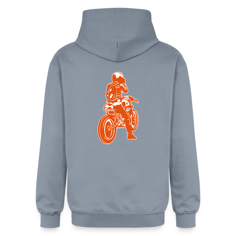Gildan Unisex Softstyle® Midweight Hoodie Benzin im Blut - Blau