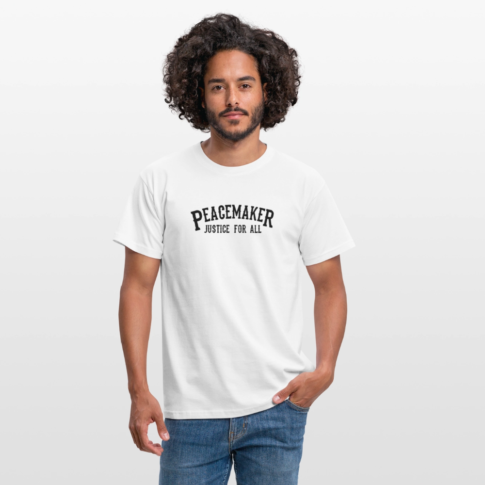 Männer T-Shirt Peacemaker - Weiß