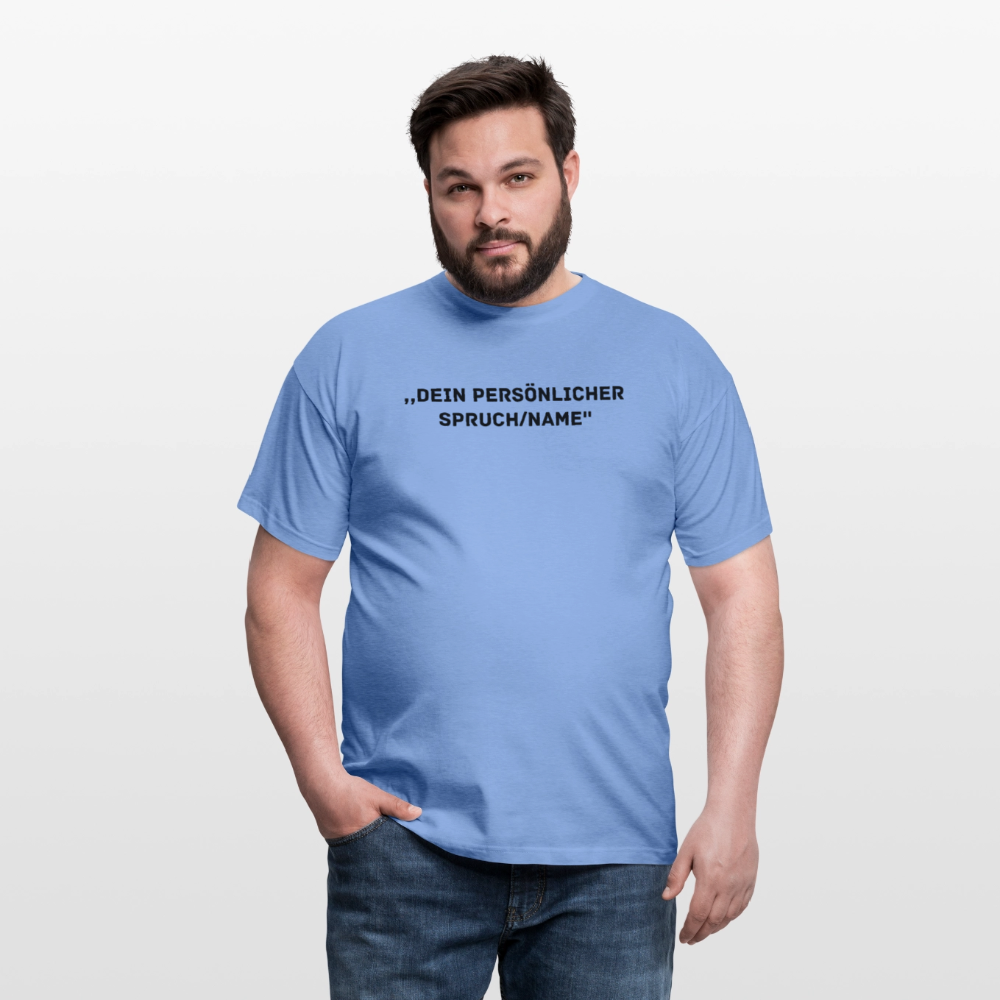 Männer T-Shirt (peronalisierbar) - carolina blue