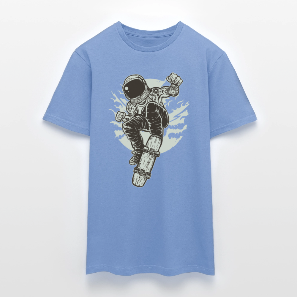 Männer T-Shirt Space Skater - carolina blue