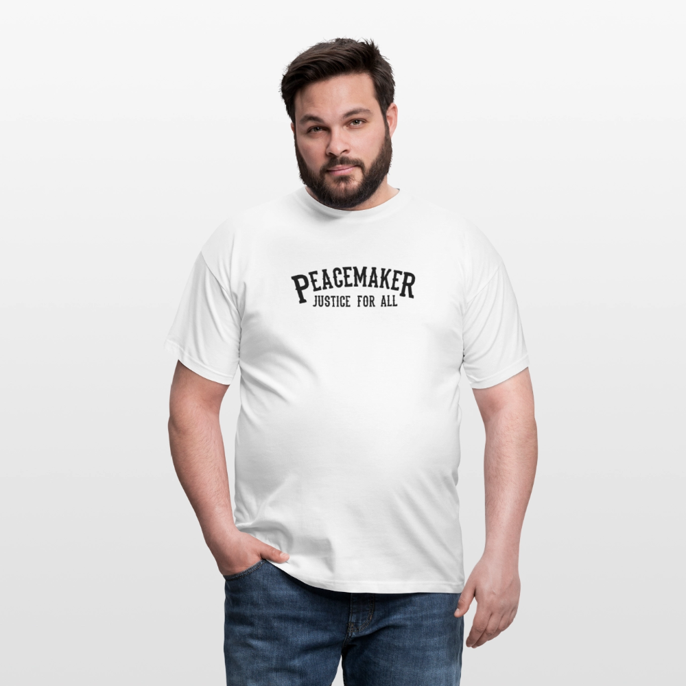 Männer T-Shirt Peacemaker - Weiß