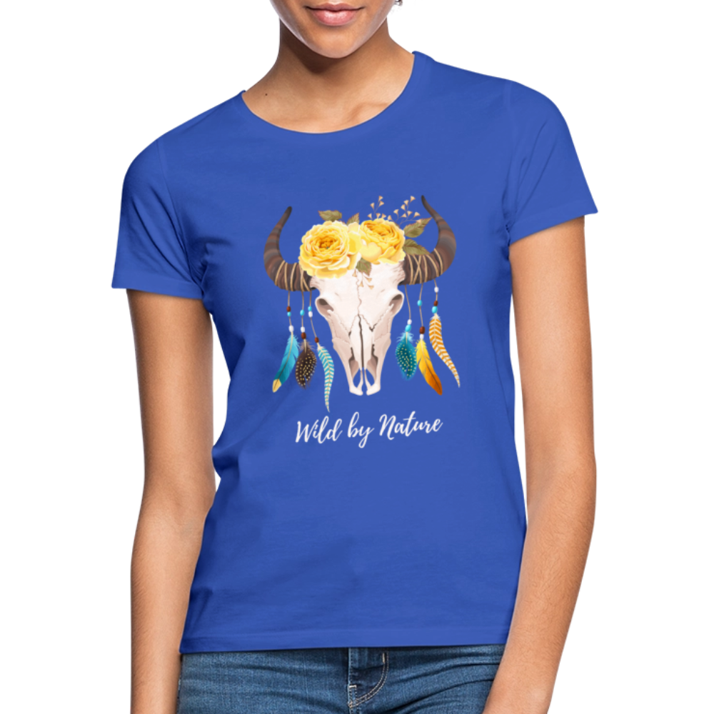Frauen T-Shirt Boho - Royalblau