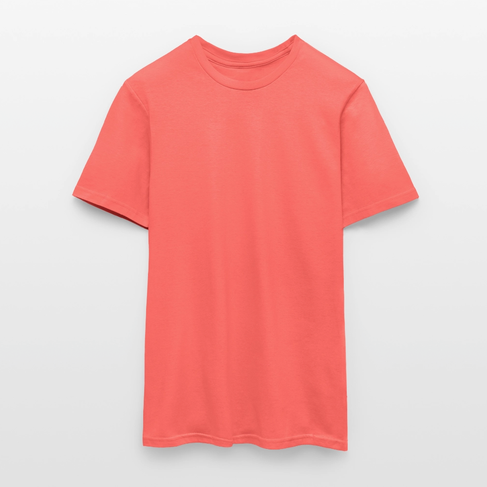 Männer T-Shirt Mein Computer - Koralle