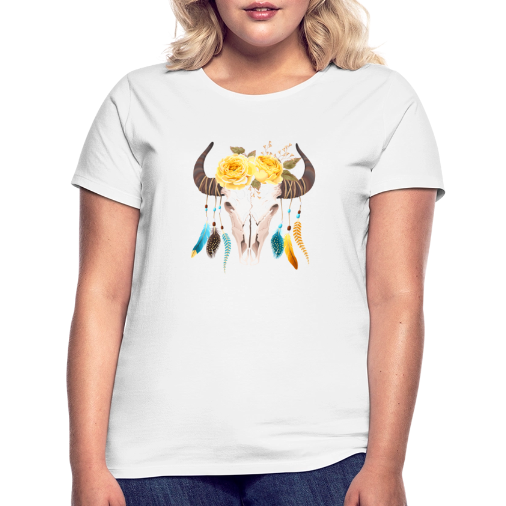 Frauen T-Shirt Boho - Weiß