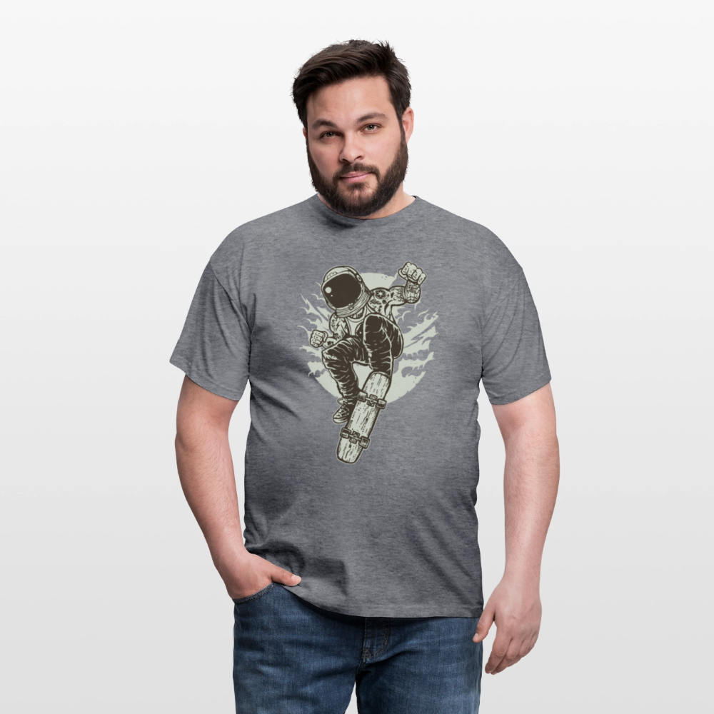 Männer T-Shirt Space Skater - Graphit meliert