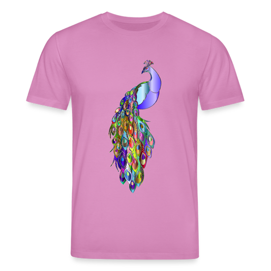 Unisex Bio-T-Shirt CREATOR Pfau - Pink