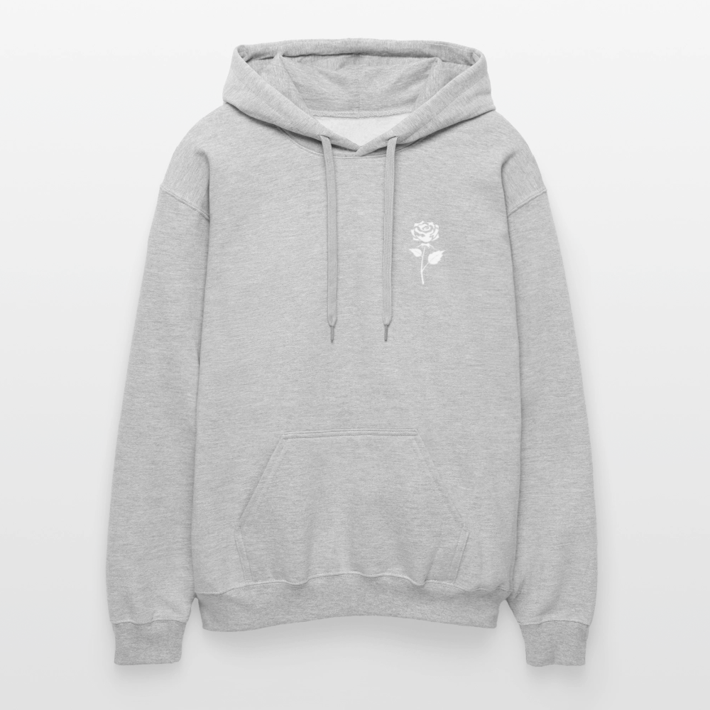 Gildan Unisex Softstyle® Midweight Hoodie Rose - Hellgrau meliert