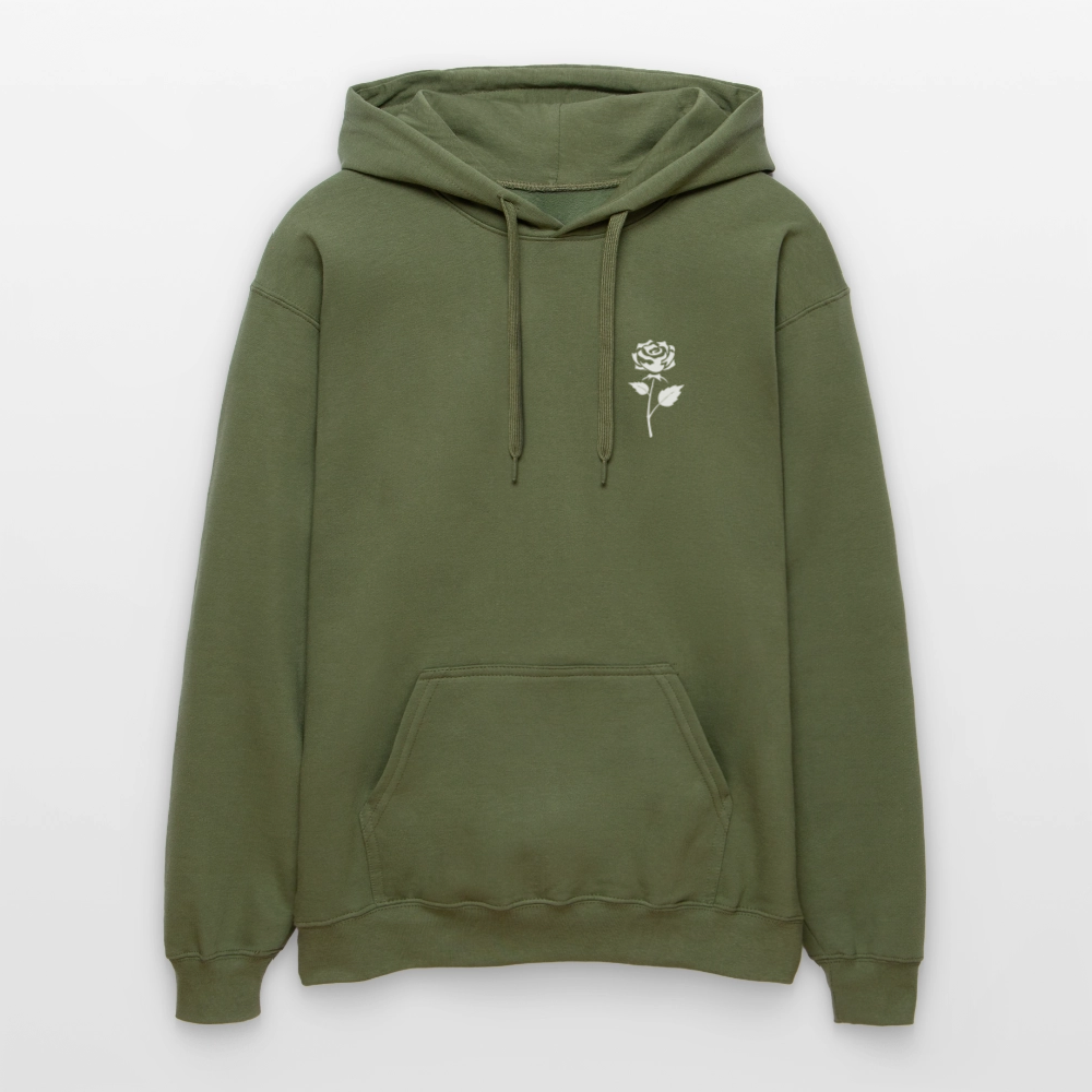 Gildan Unisex Softstyle® Midweight Hoodie Rose - Militärgrün