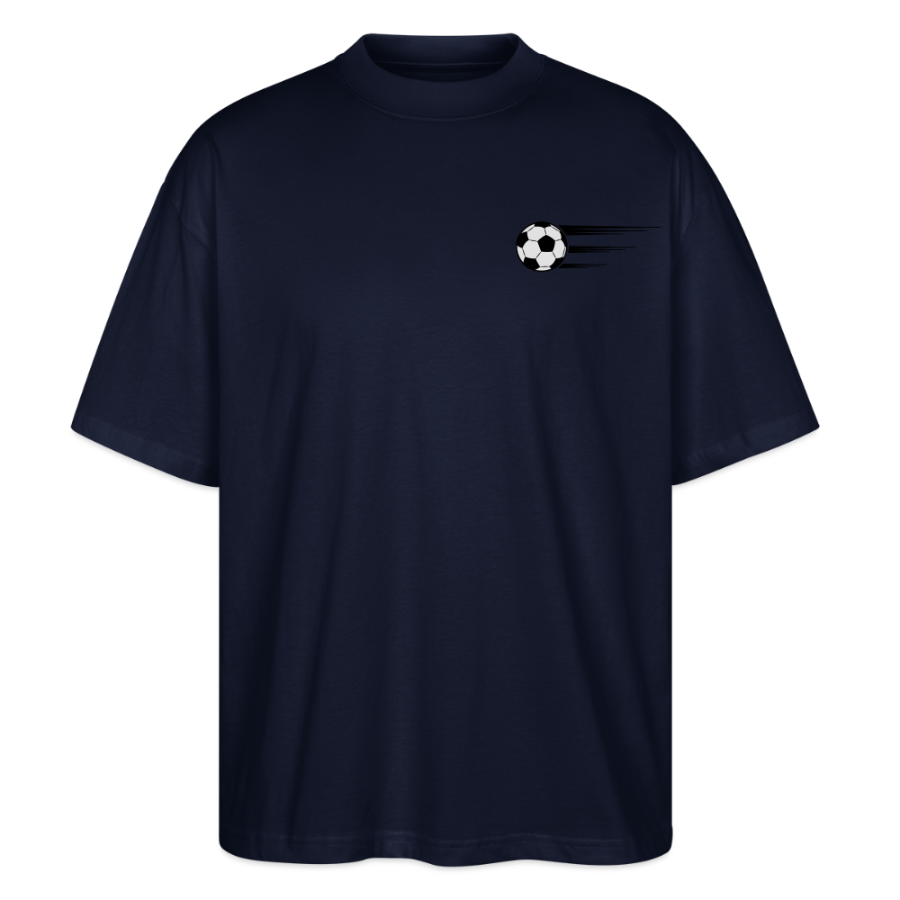 Stanley/Stella Oversized Unisex Bio T-Shirt Blaster Fussballfan - Navy