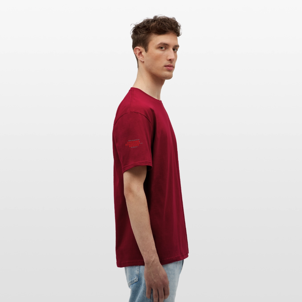 Männer T-Shirt Mein Computer - Ziegelrot