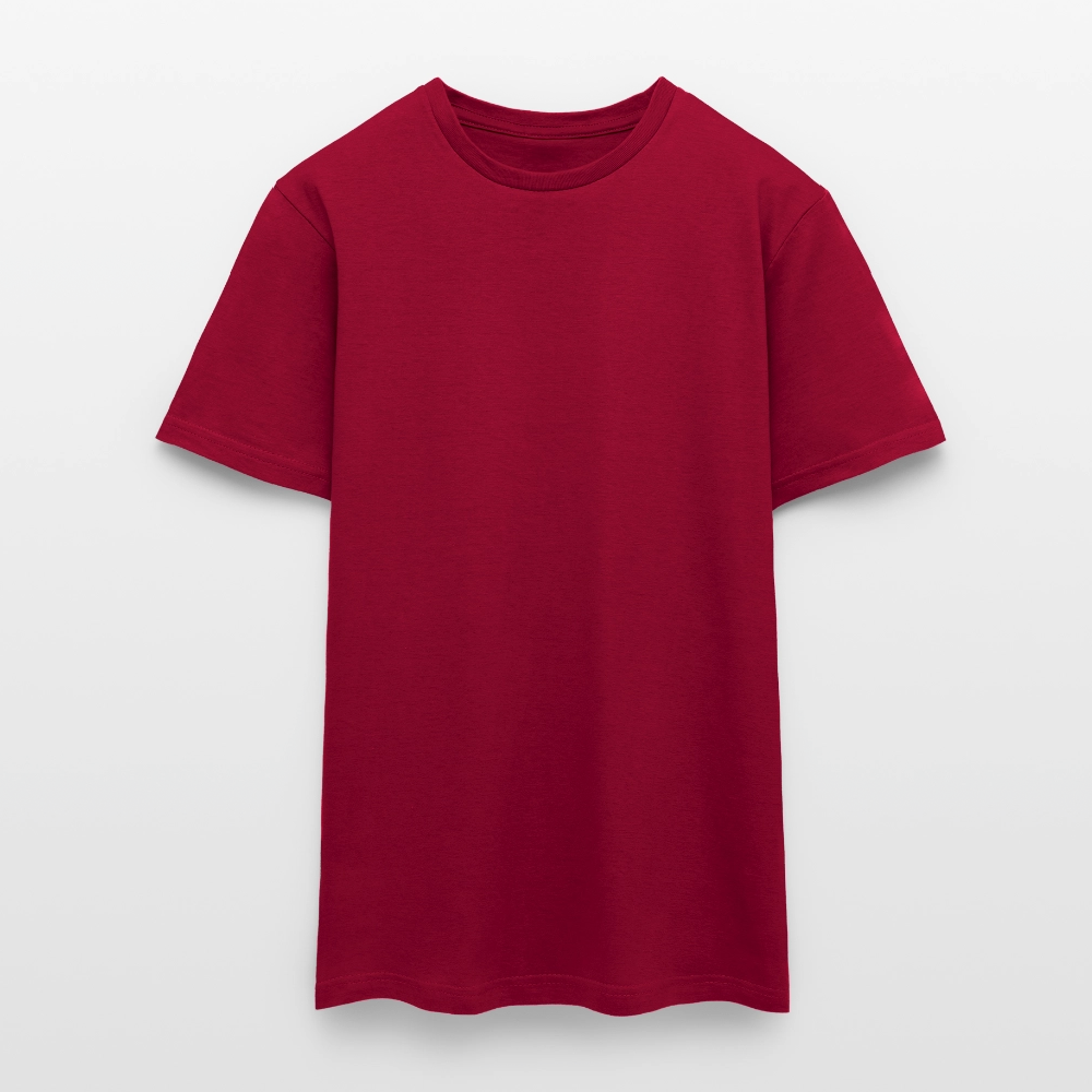 Männer T-Shirt Mein Computer - Ziegelrot