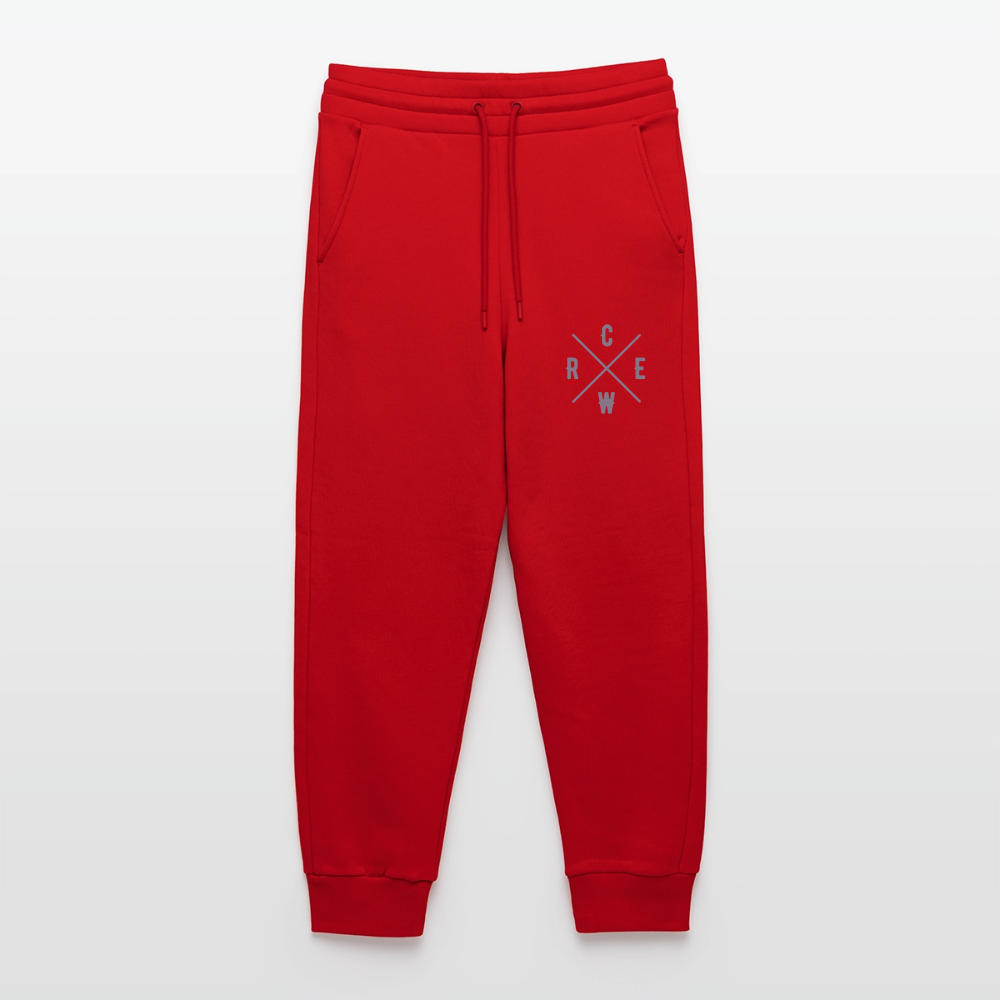 Organic Relaxed Jogginghose Made in EU Crew - Rot