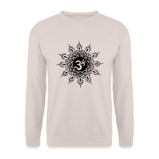 Unisex Pullover Om Henna - Sand