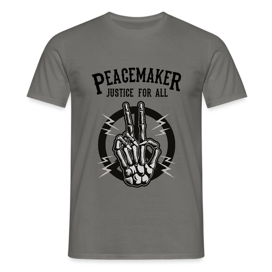 Männer T-Shirt Peacemaker - Graphit