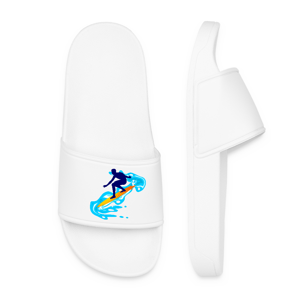Frauen Badelatschen Surfer - Weiß