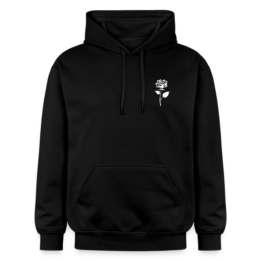 Gildan Unisex Softstyle® Midweight Hoodie Rose - Schwarz