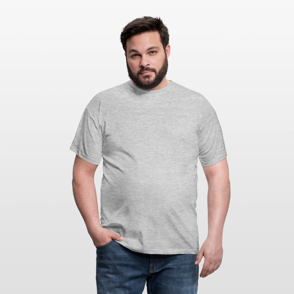 Männer T-Shirt Mein Computer - Grau meliert
