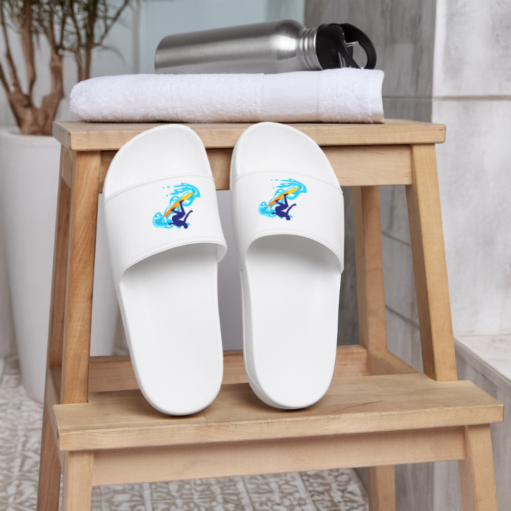 Frauen Badelatschen Surfer - Weiß