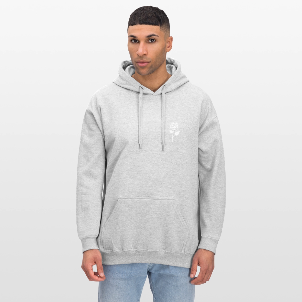 Gildan Unisex Softstyle® Midweight Hoodie Rose - Hellgrau meliert