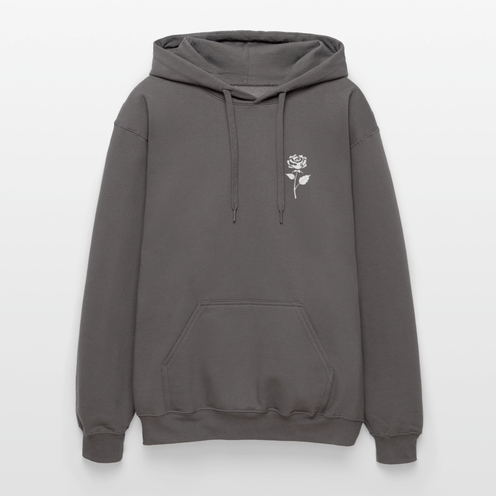 Gildan Unisex Softstyle® Midweight Hoodie Rose - Dunkelgrau