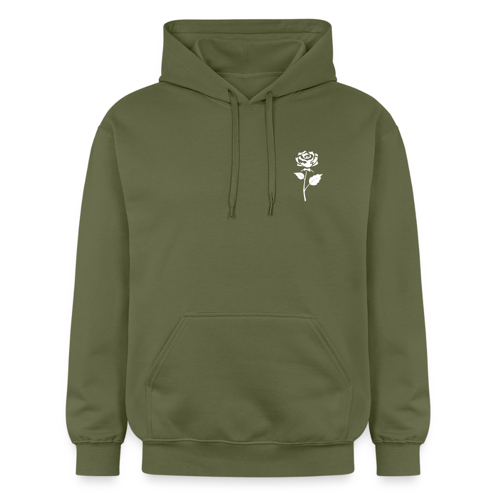 Gildan Unisex Softstyle® Midweight Hoodie Rose - Militärgrün