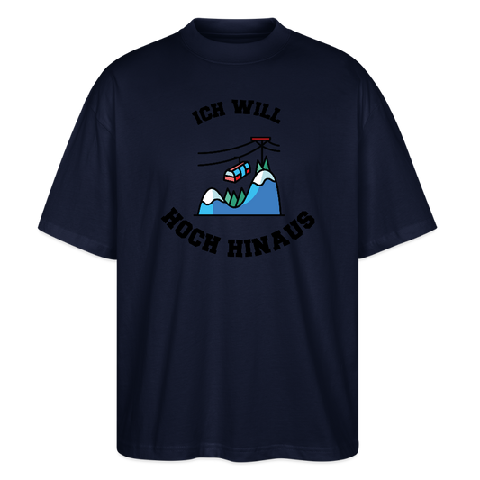 Stanley/Stella Oversized Unisex Bio T-Shirt Blaster Ich will... - Navy